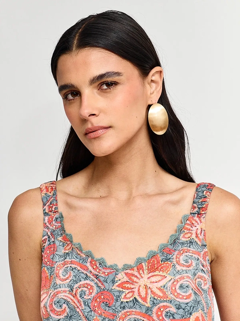 BLUSA MUJER TATIENNE SIN MANGAS SATÍN - 3