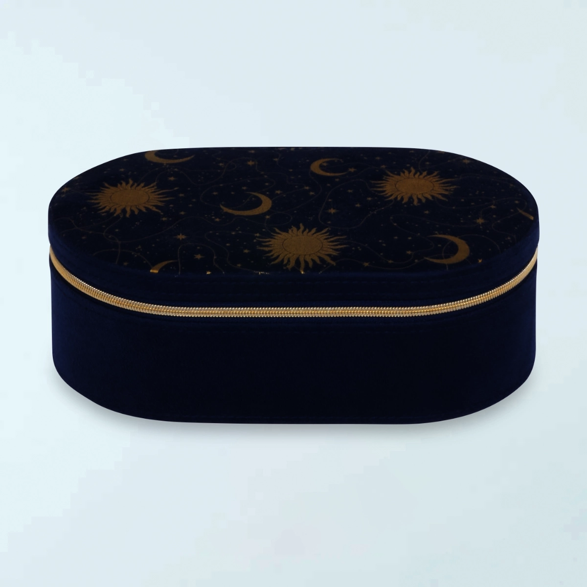 JOYERO RIPLEY HOME VELVET ASTRO AZUL - 1