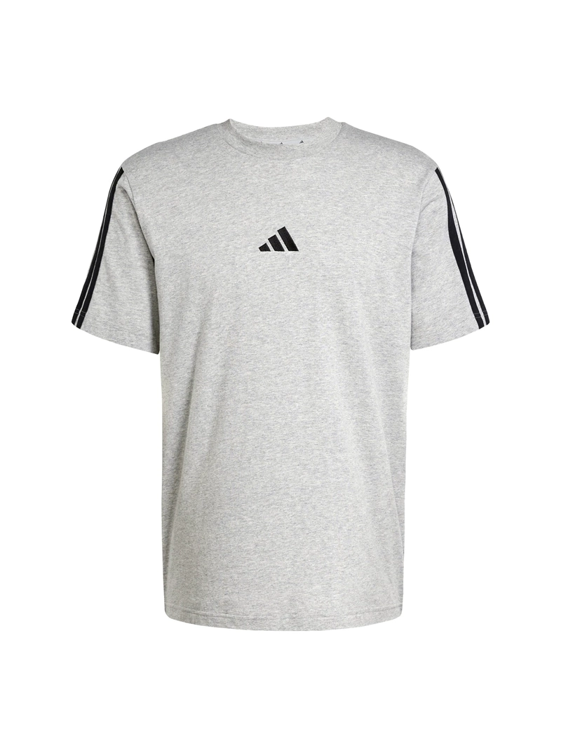POLERA MANGA CORTA HOMBRE ADIDAS ESSENTIALS SINGLE JERSEY 3 BANDAS - 6
