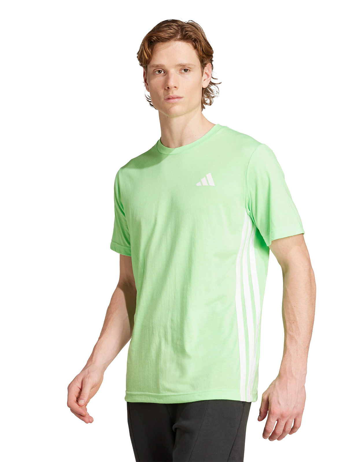 POLERA MANGA CORTA HOMBRE ADIDAS TRAIN ESSENTIALS FEELREADY - 1