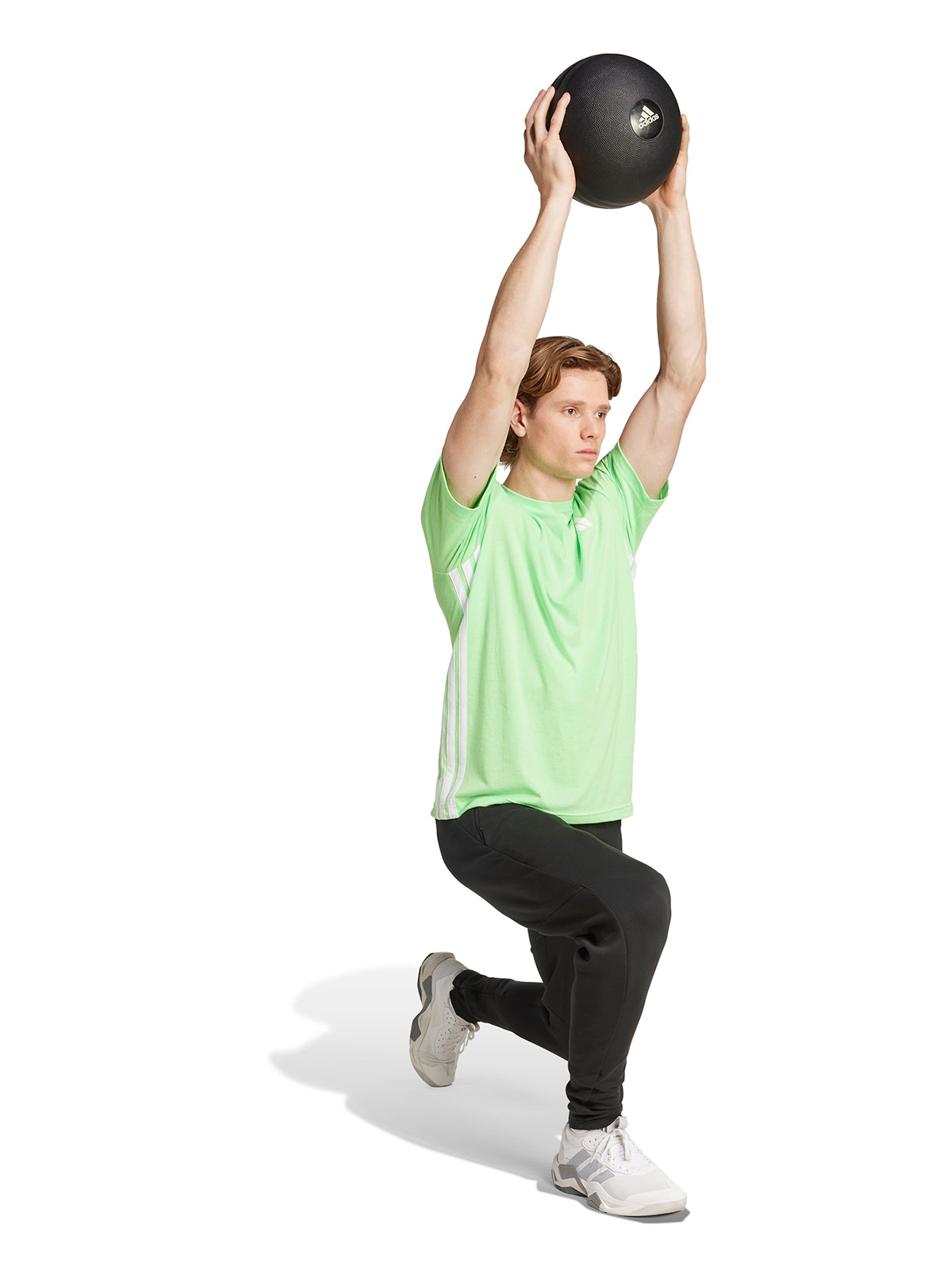 POLERA MANGA CORTA HOMBRE ADIDAS TRAIN ESSENTIALS FEELREADY - 6