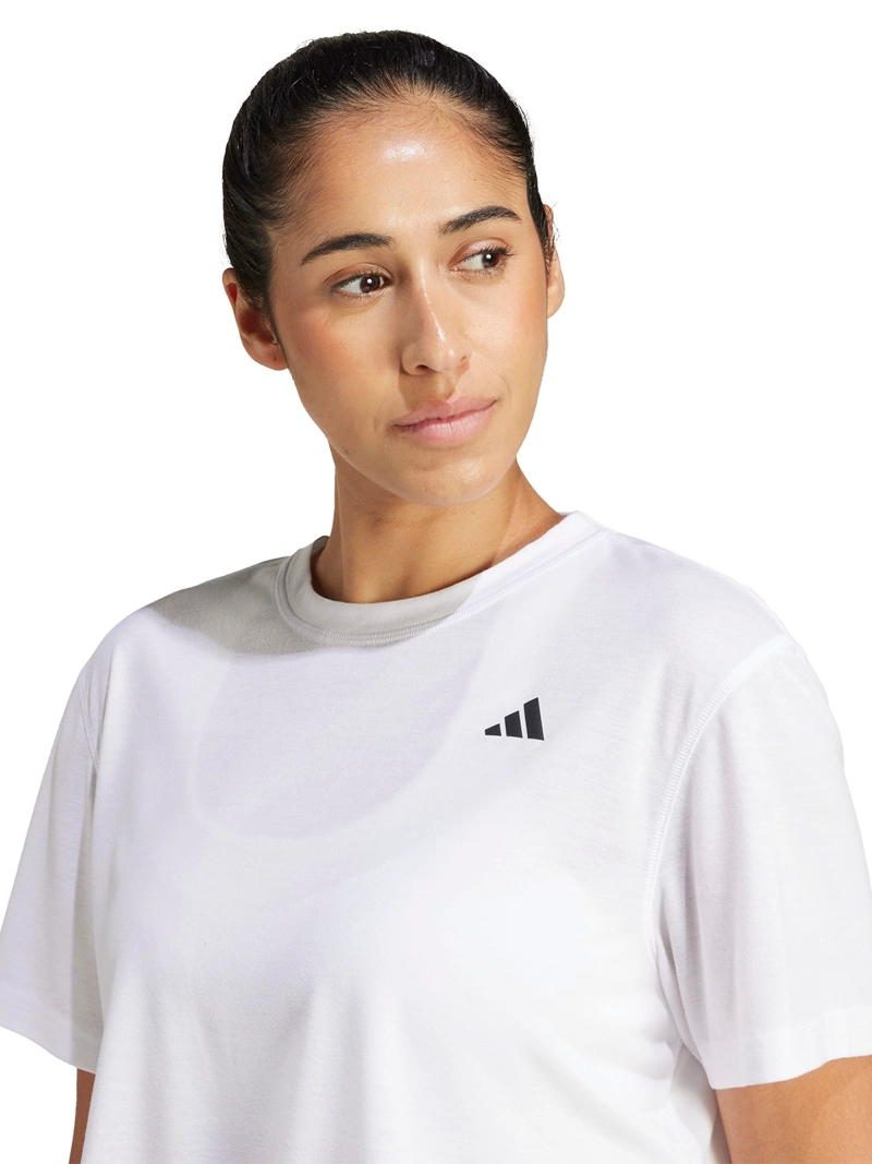 POLERA MANGA CORTA MUJER ADIDAS TRAIN ESSENTIALS BOXY - 3