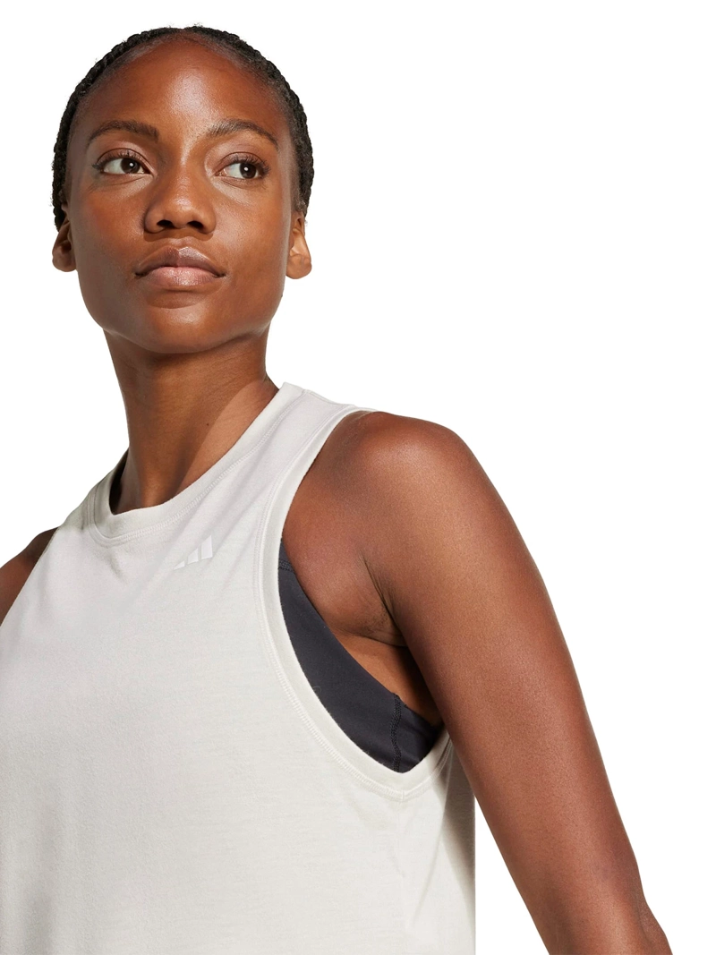 POLERA SIN MANGAS MUJER ADIDAS TRAIN ESSENTIALS BOXY WORKOUT - 3