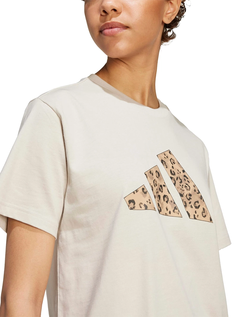 POLERA MANGA CORTA MUJER ADIDAS ESTAMPADA ANIMAL PRINT - 3