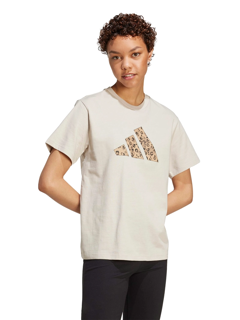 POLERA MANGA CORTA MUJER ADIDAS ESTAMPADA ANIMAL PRINT - 5