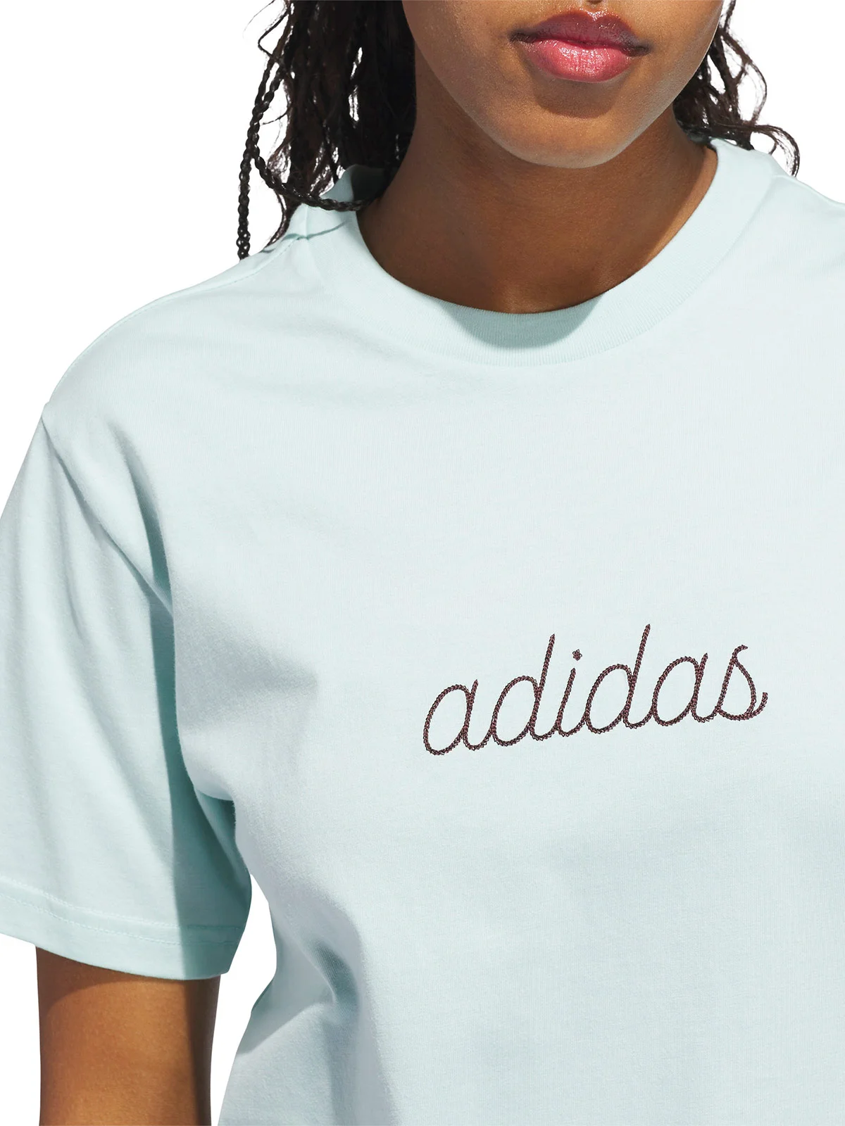 POLERA MANGA CORTA MUJER ADIDAS COZY HOLIDAYS - 5
