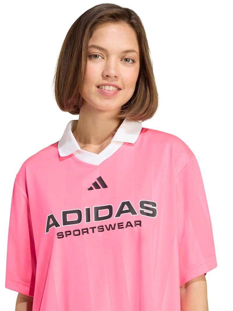 POLERA POLO MANGA CORTA MUJER ADIDAS TIRO - 5