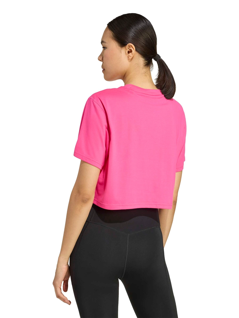 POLERA MANGA CORTA MUJER ADIDAS TRAIN ESSENTIALS BOXY - 2