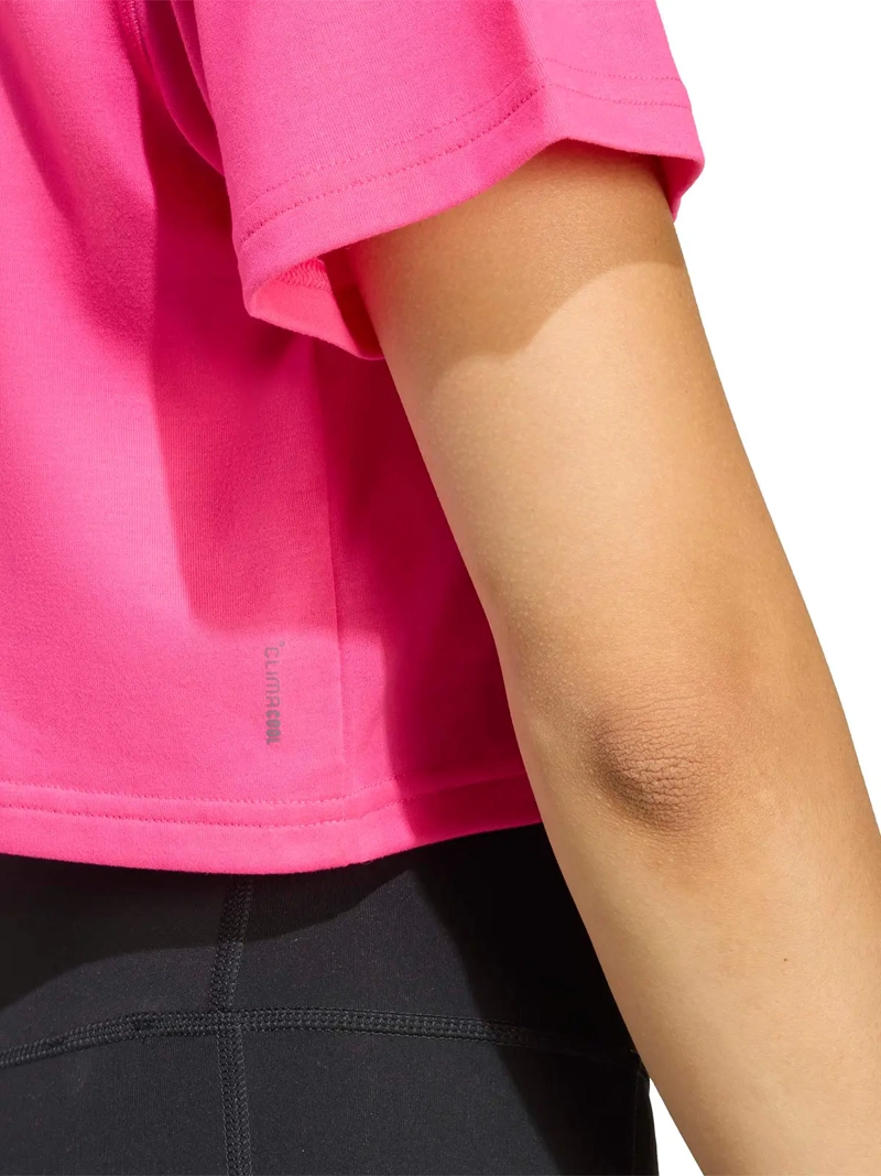 POLERA MANGA CORTA MUJER ADIDAS TRAIN ESSENTIALS BOXY - 4