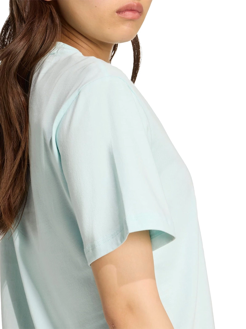 POLERA MANGA CORTA MUJER ADIDAS ESSENTIALS LOGO PEQUEÑO - 4