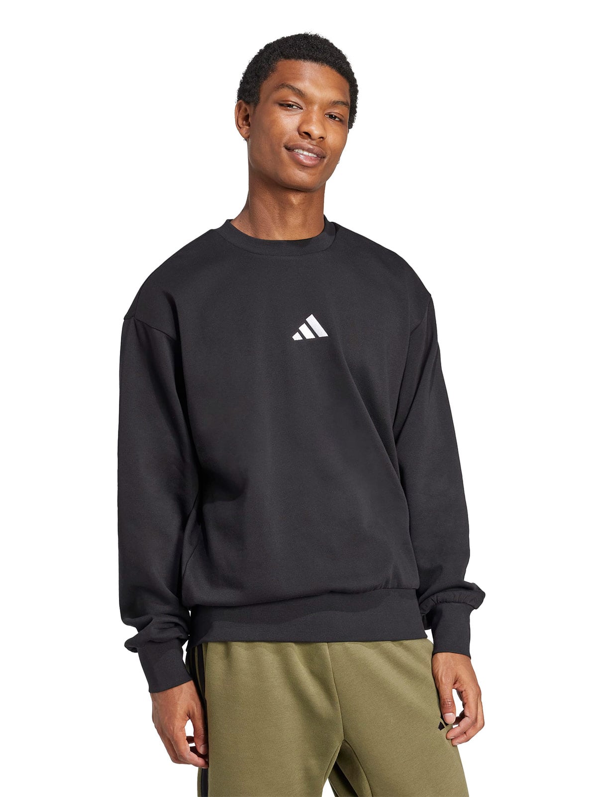 POLERON HOMBRE ADIDAS ALGODÓN - 3