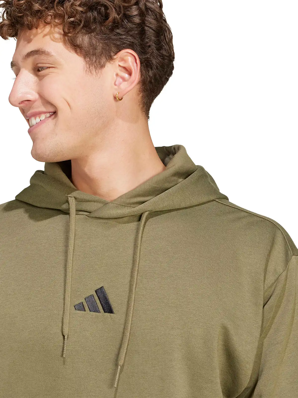POLERON HOMBRE ADIDAS ALGODÓN - 4
