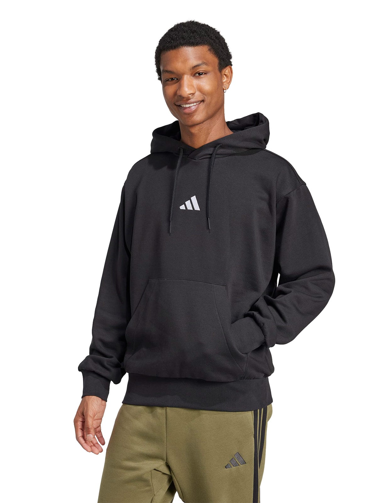 POLERON HOMBRE ADIDAS ALGODÓN - 1