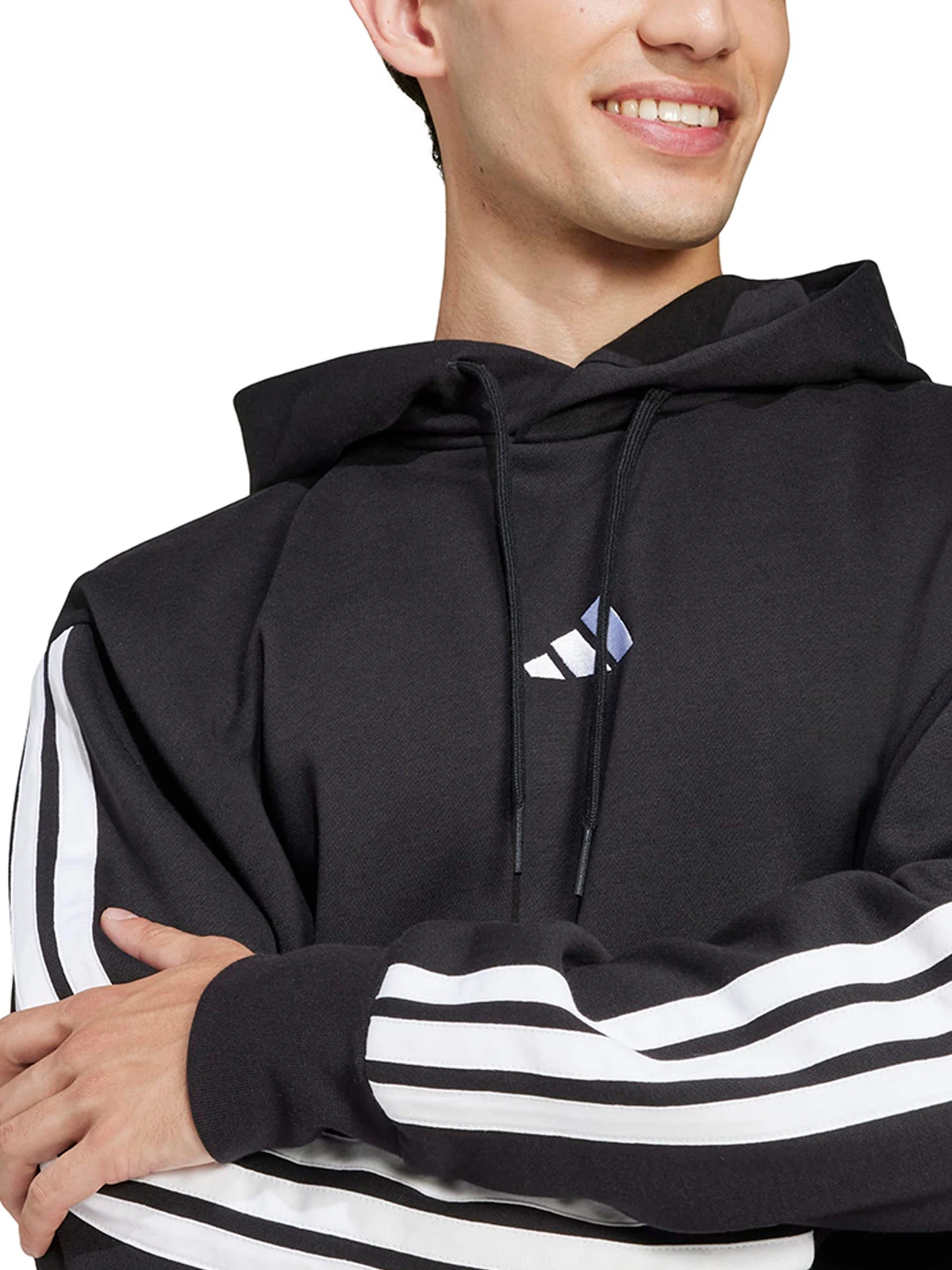POLERON HOMBRE ADIDAS CON CAPUCHA - 5
