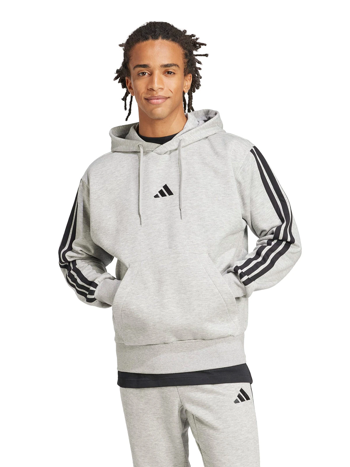 POLERON HOMBRE ADIDAS ALGODÓN - 1