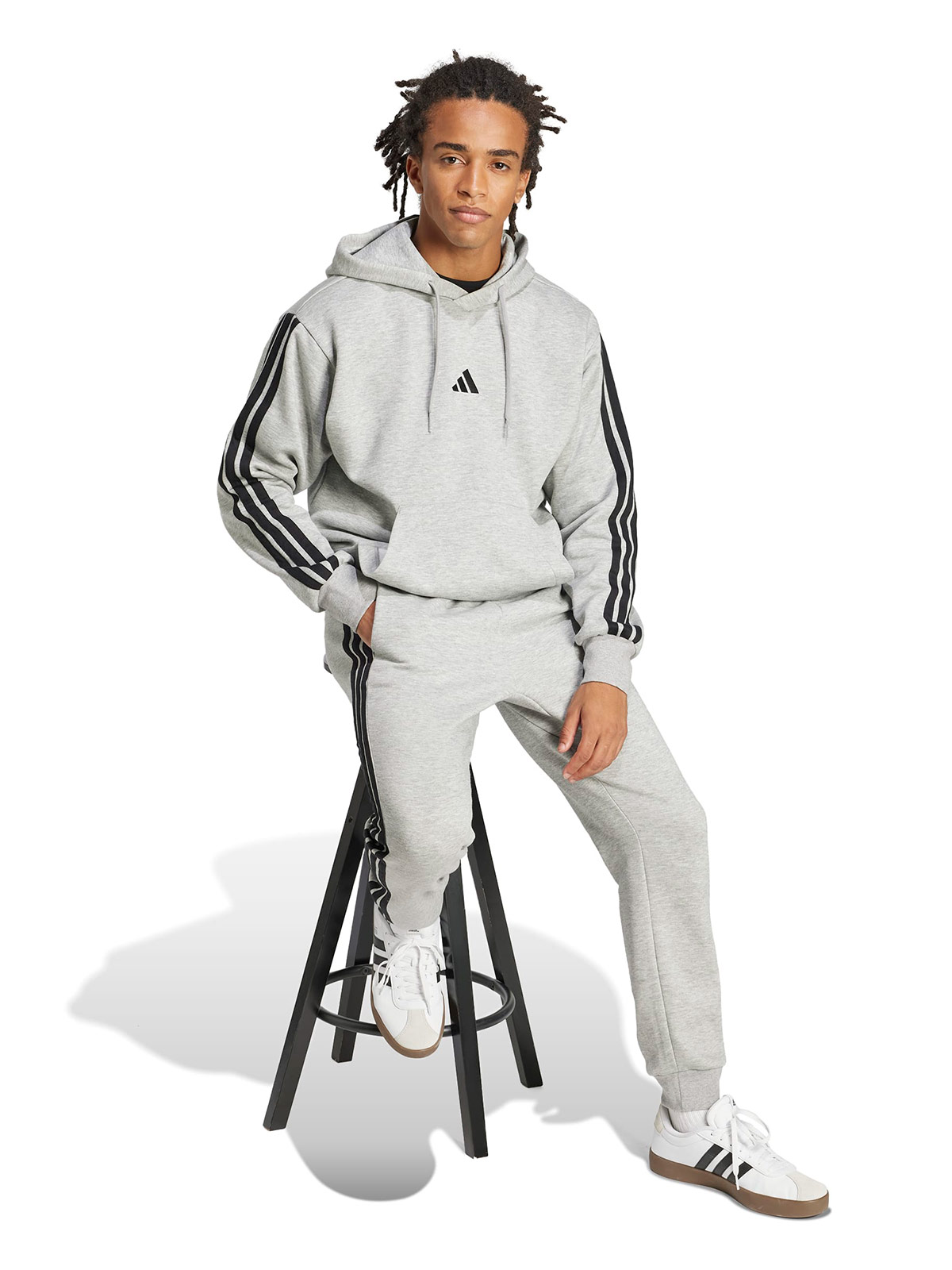 POLERON HOMBRE ADIDAS ALGODÓN - 3