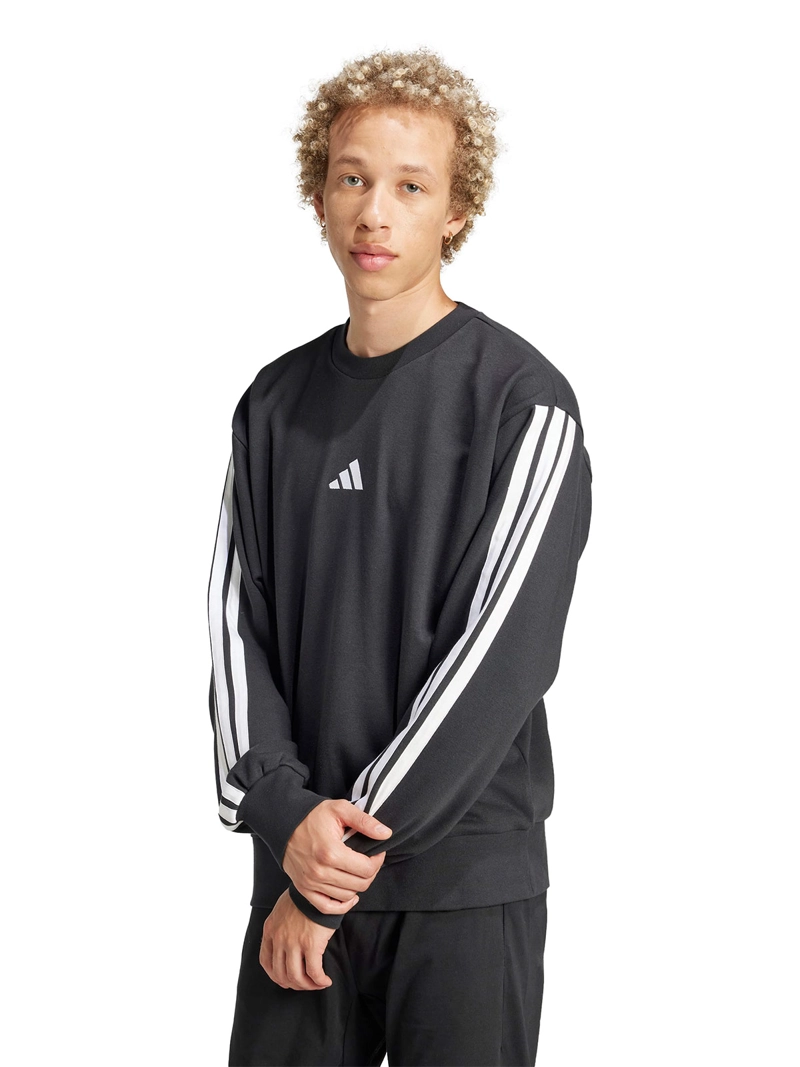 POLERÓN MANGA LARGA HOMBRE ADIDAS ESSENTIALS FLEECE 3 BANDAS - 5