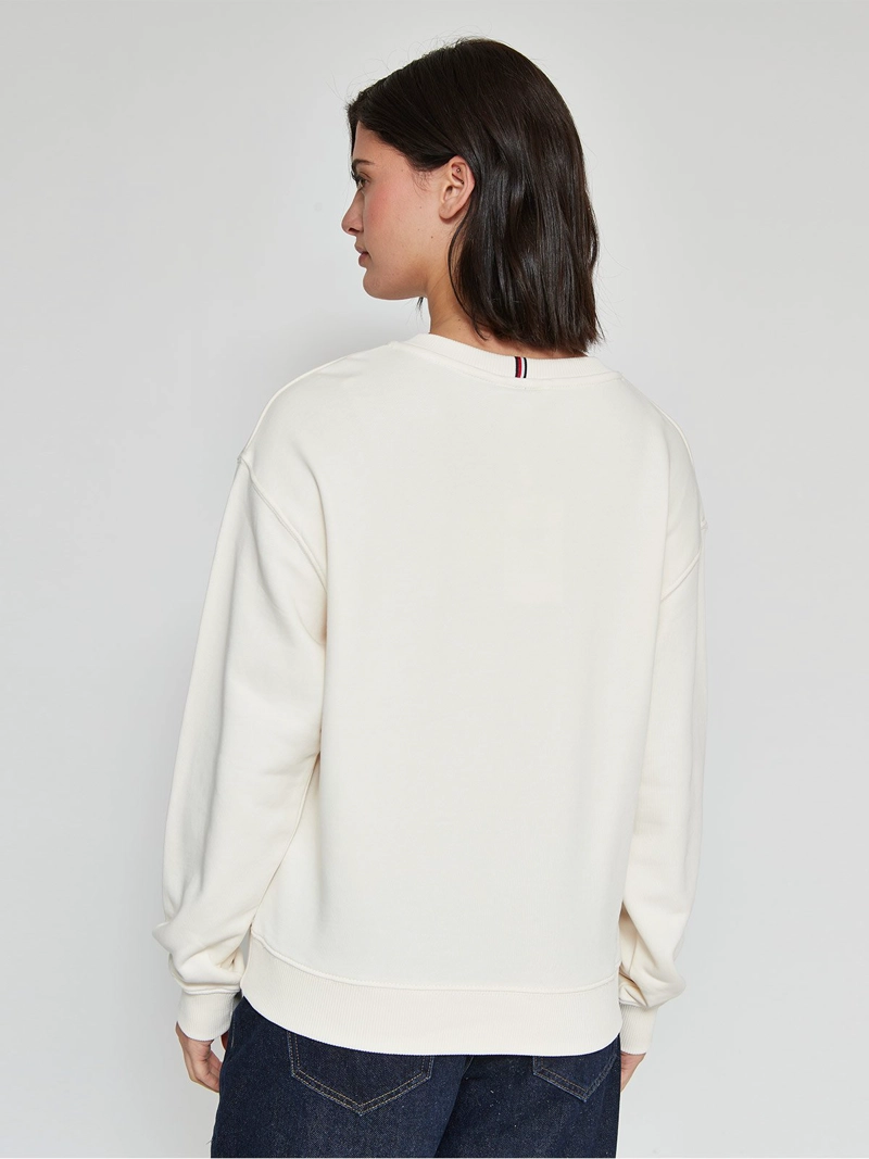 POLERÓN MUJER TOMMY HILFIGER ALGODÓN MANGA LARGA - 2