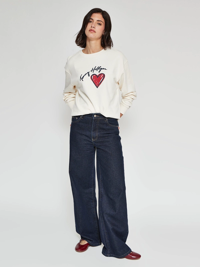 POLERÓN MUJER TOMMY HILFIGER ALGODÓN MANGA LARGA - 4