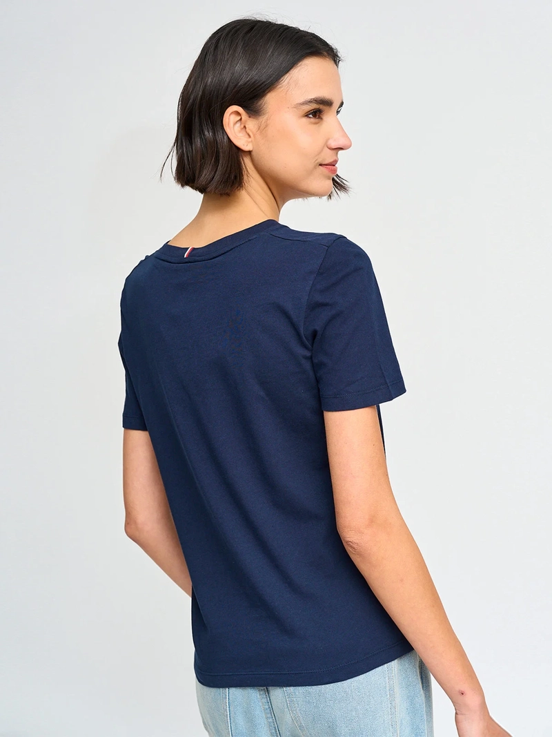 POLERA MUJER TOMMY HILFIGER ALGODÓN MANGA CORTA - 2