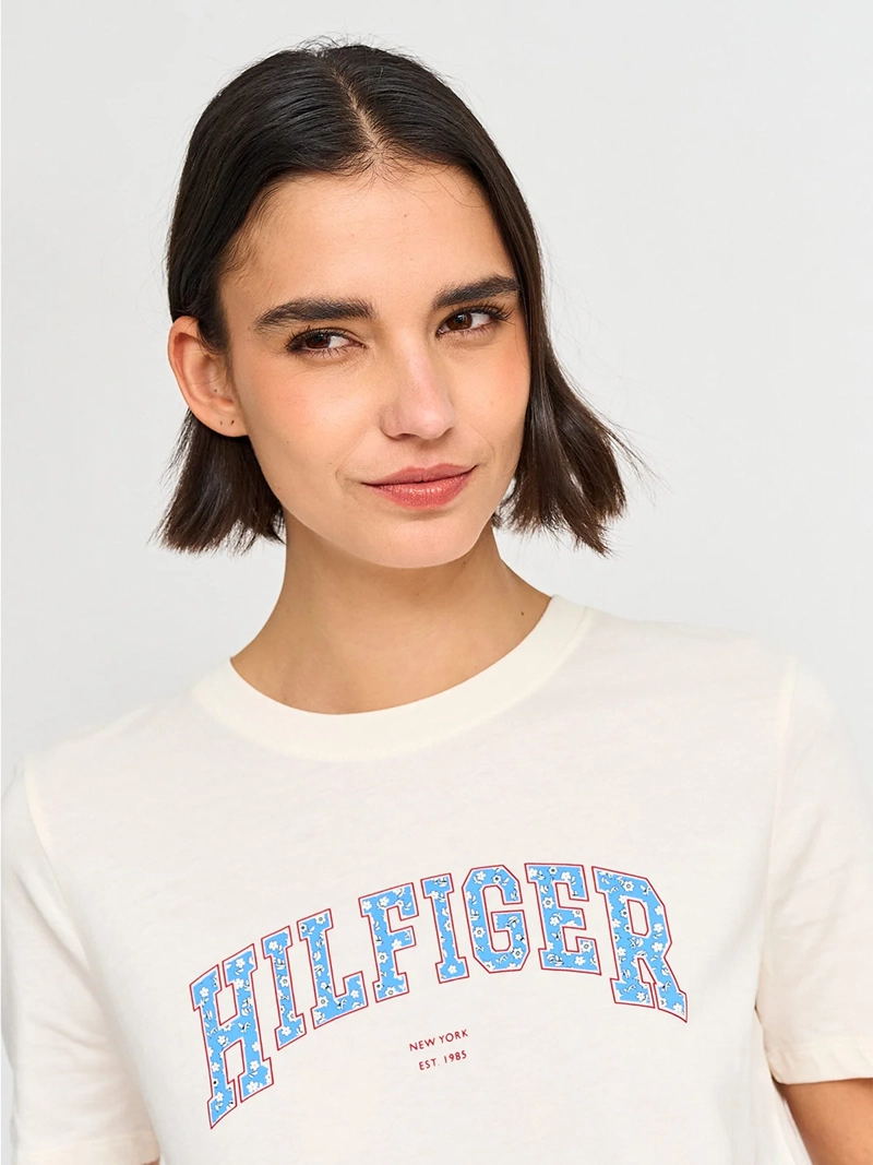 POLERA MUJER TOMMY HILFIGER ALGODÓN MANGA CORTA - 3