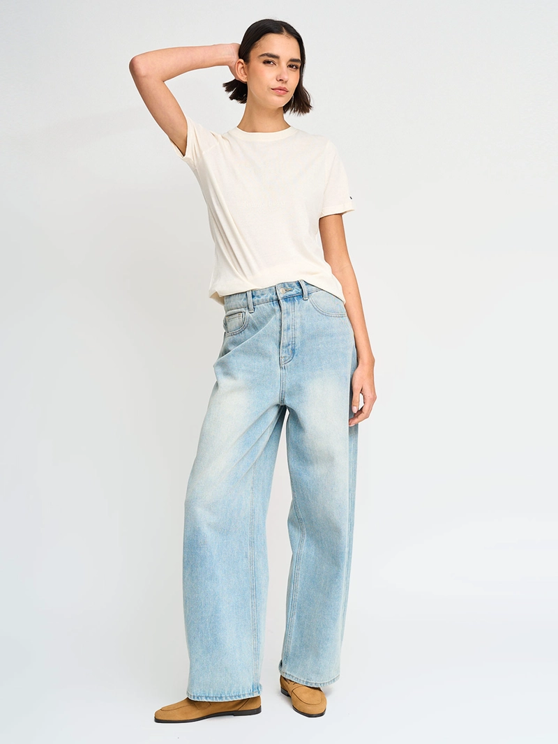 POLERA MUJER TOMMY HILFIGER ALGODÓN MANGA CORTA - 4
