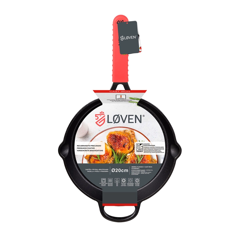 PAILA LOVEN IRON CAST 20 CM  - 9