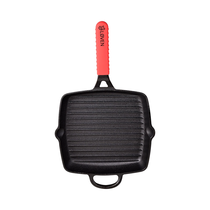 GRILL LOVEN IRON CAST CUADRADO 27 CM - 4