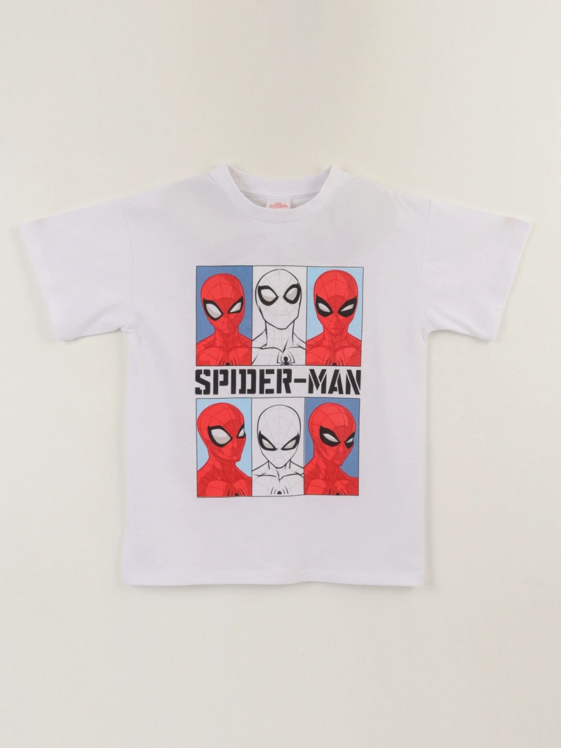 SPIDERMAN POLERA MANGA CORTA NIÑO SPIDERMAN