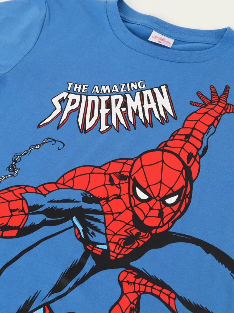 POLERA MANGA CORTA NIÑO SPIDERMAN  - 3
