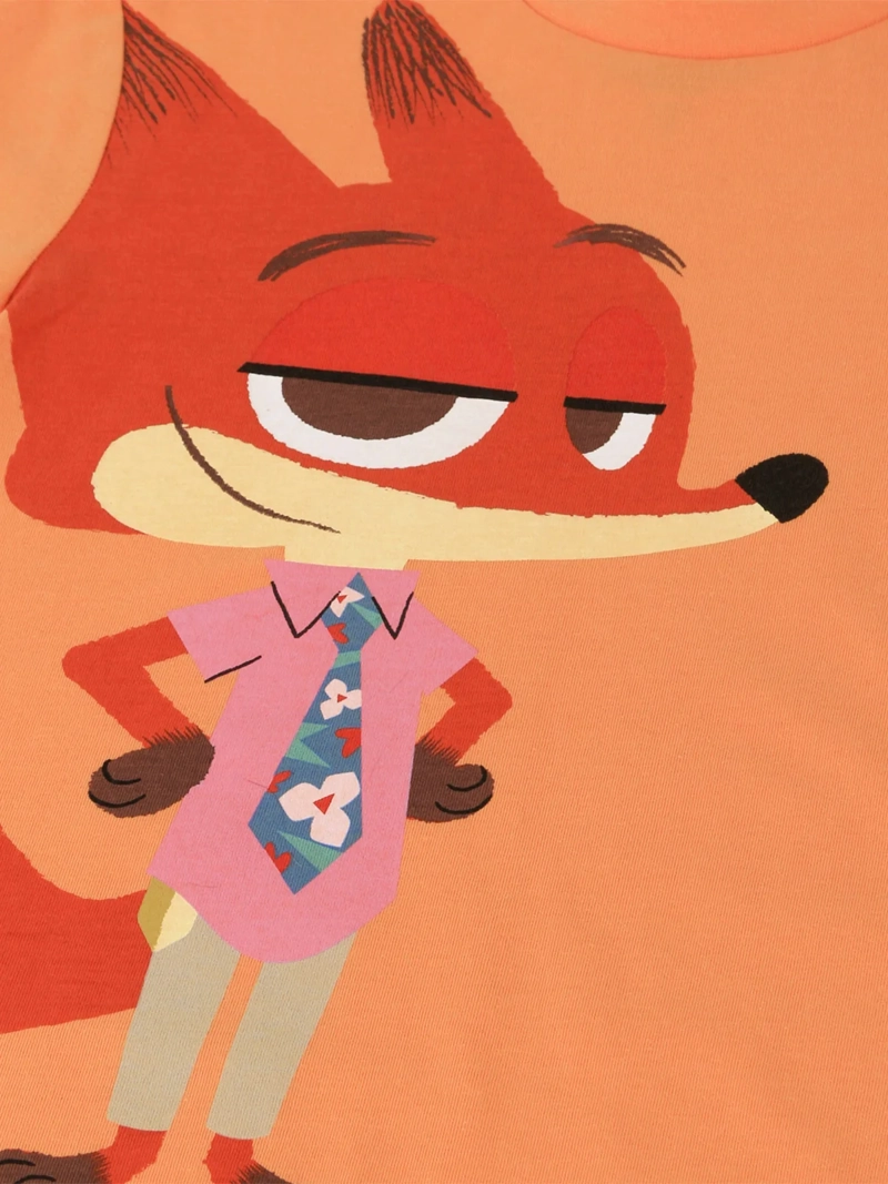 POLERA MANGA CORTA NIÑO ZOOTOPIA  - 3