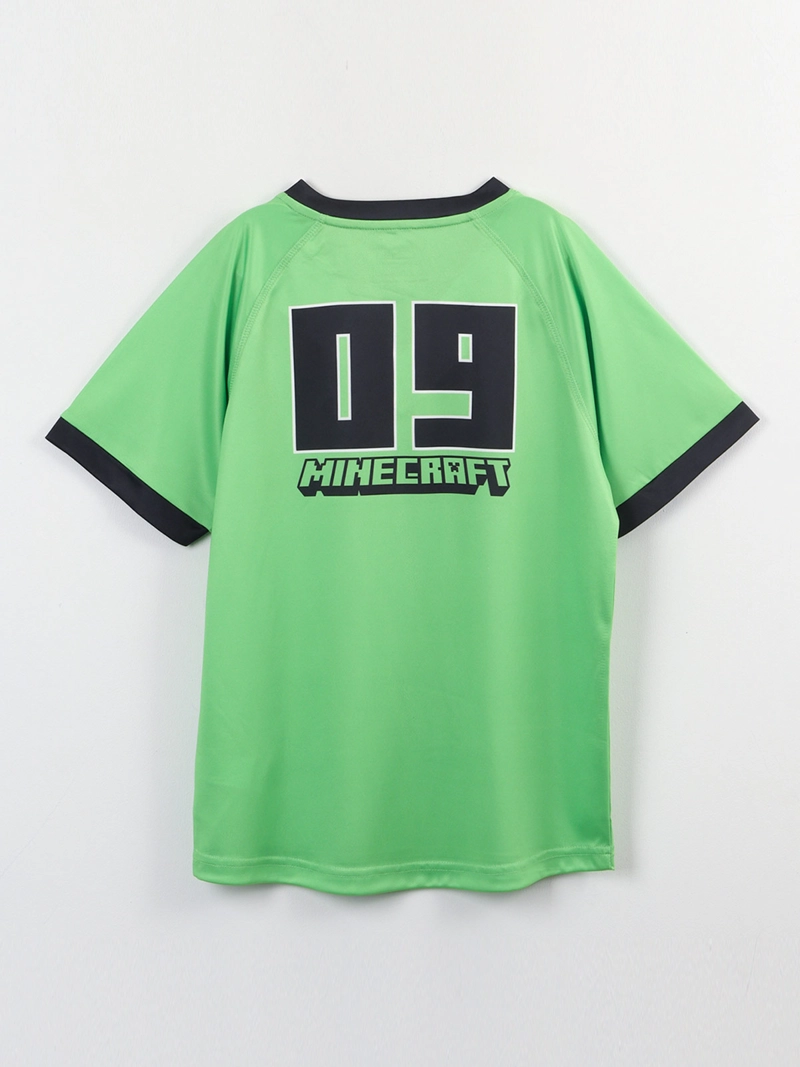 POLERA MANGA CORTA NIÑO MINECRAFT FÚTBOL - 2