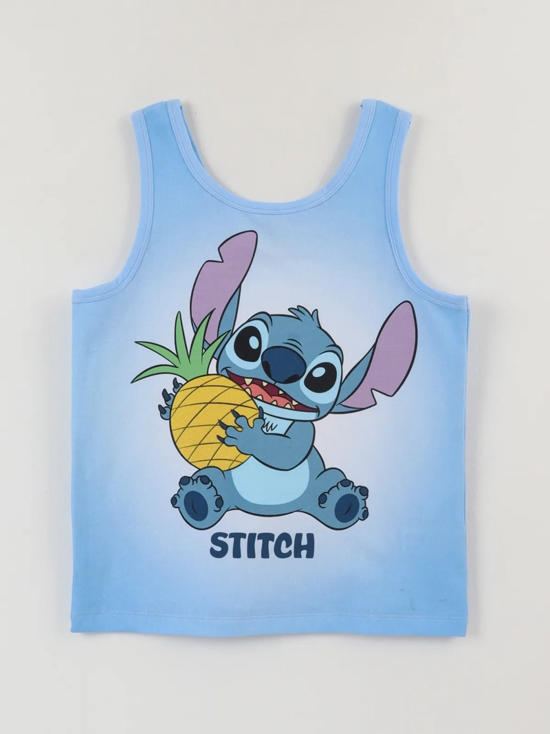POLERA SIN MANGA NIÑA LILO & STITCH TIE DYE - 1
