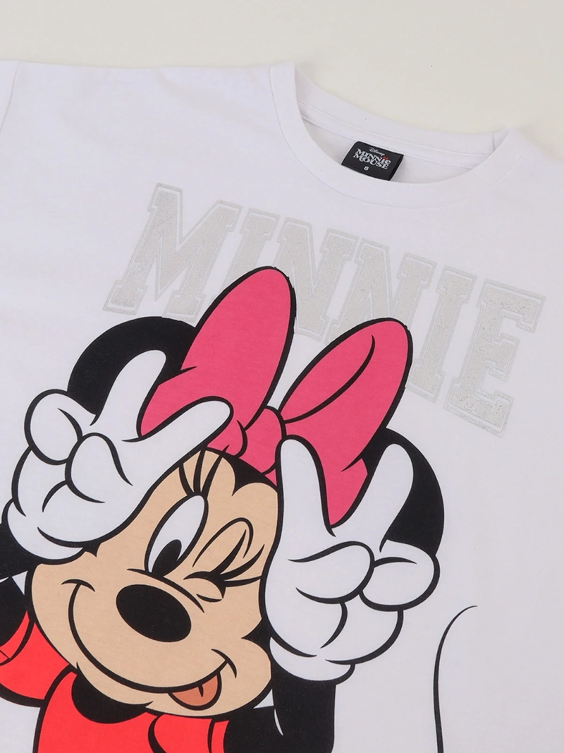 POLERA MANGA CORTA NIÑA MINNIE PERSONAJE - 3