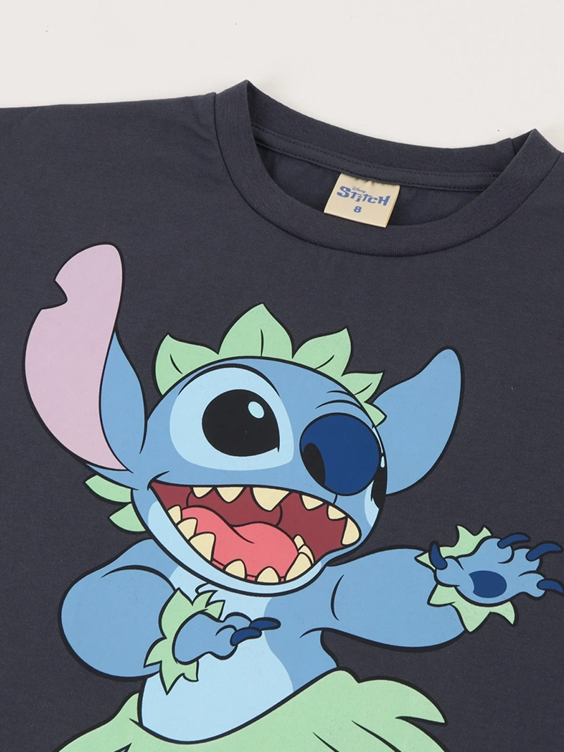 POLERA MANGA CORTA NIÑA LILO & STITCH GRAND - 3