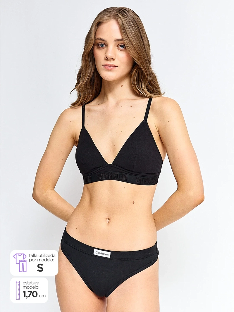 PACK 3 CALZONES CALVIN KLEIN COLALESS QP3130O - 1