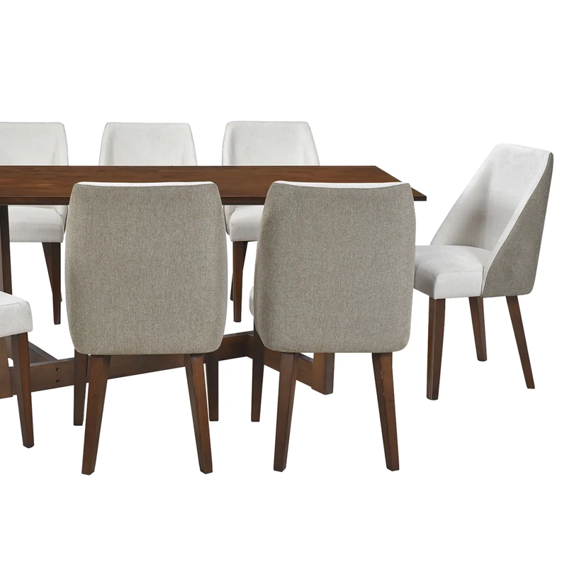 JUEGO DE COMEDOR RIPLEY HOME NICOLE 8S GRIS - 3