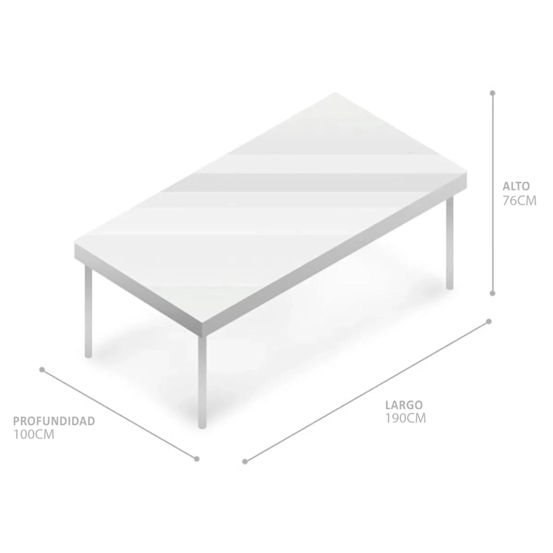 JUEGO DE COMEDOR RIPLEY HOME NICOLE 8S GRIS - 8