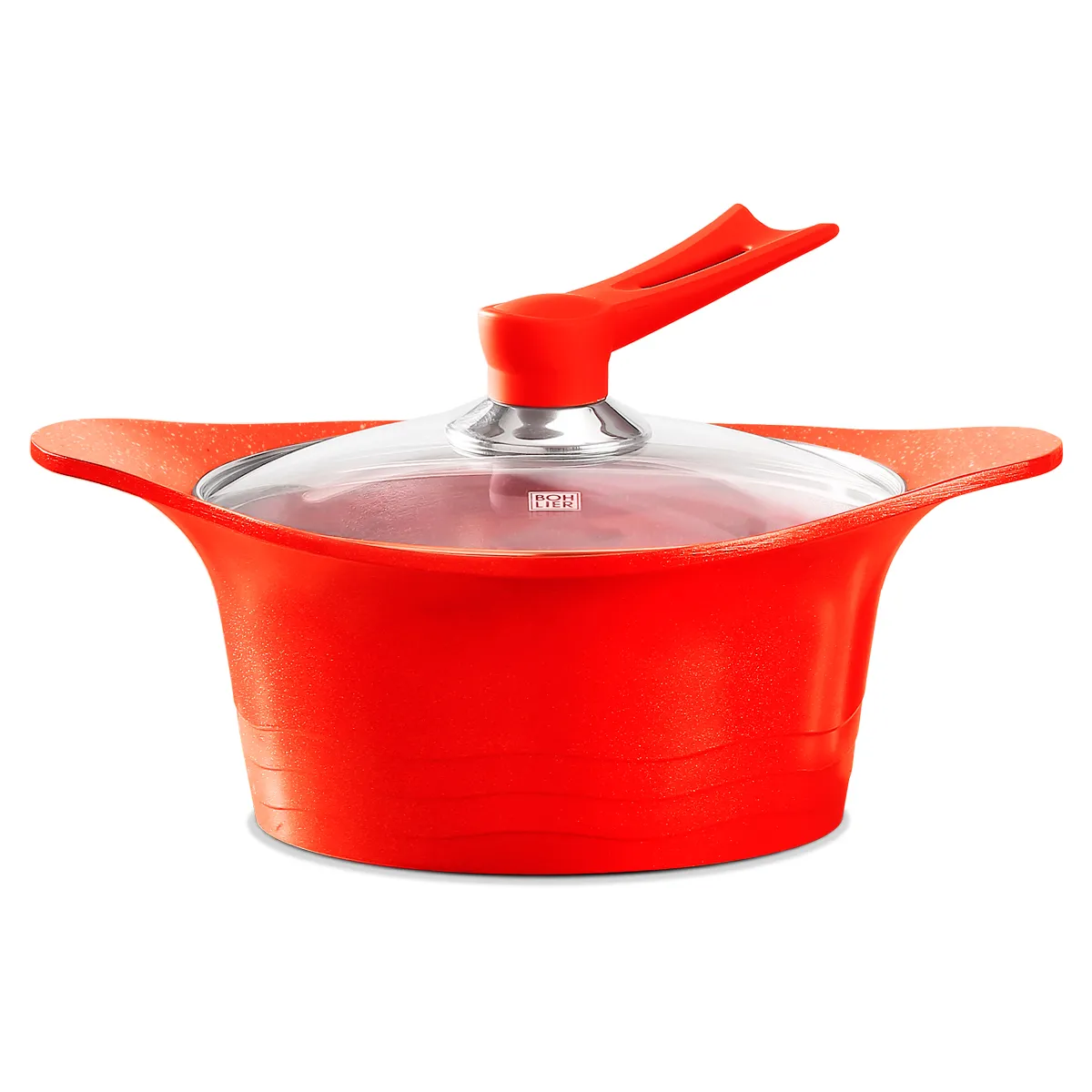 CACEROLA BOHLIER 28CM ROJO 4.5 LITROS - 1
