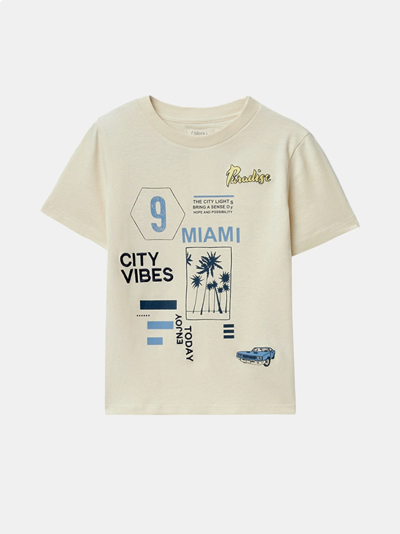 CAMISETA MANGA CORTA NIÑO SFERA - 1