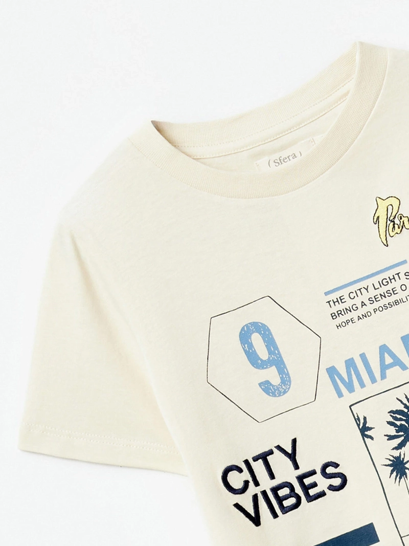CAMISETA MANGA CORTA NIÑO SFERA - 2
