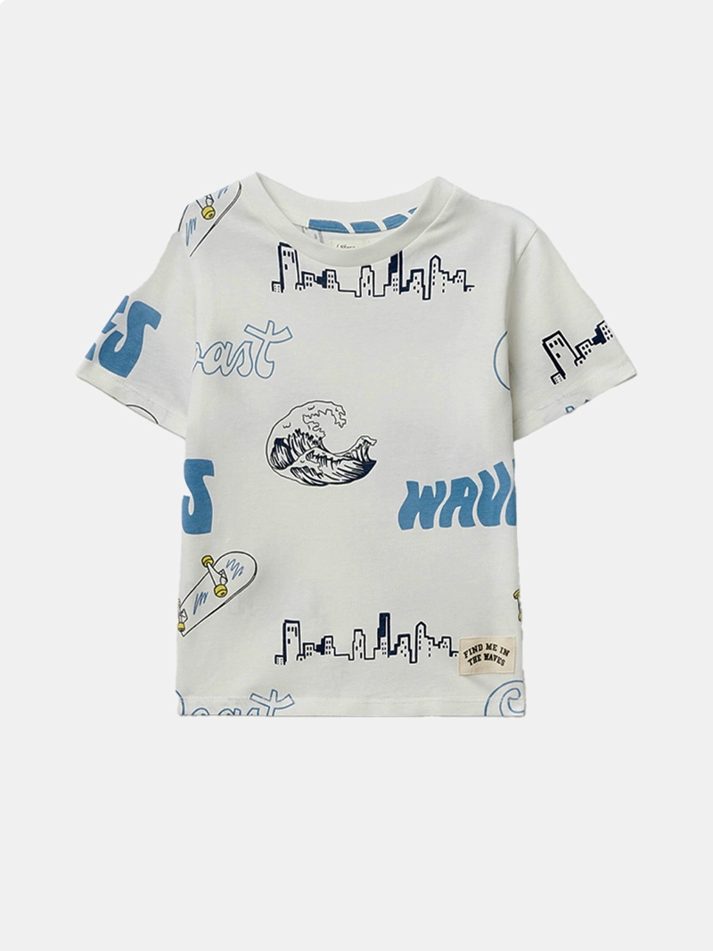 CAMISETA MANGA CORTA NIÑO SFERA - 1