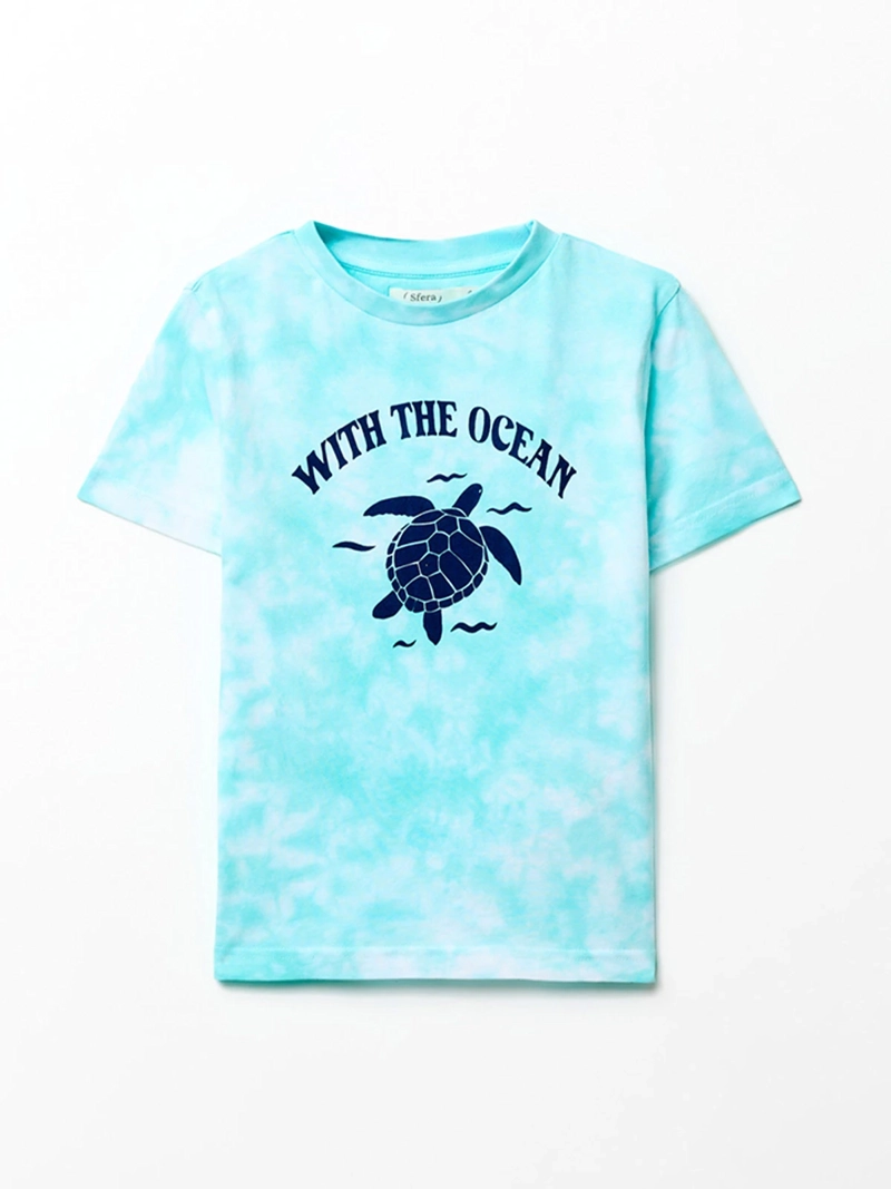 CAMISETA MANGA CORTA NIÑO SFERA - 1