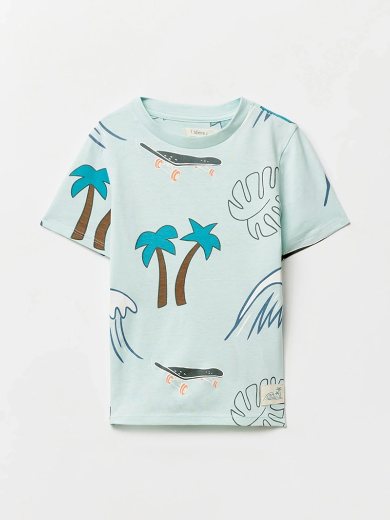 CAMISETA MANGA CORTA NIÑO SFERA - 1