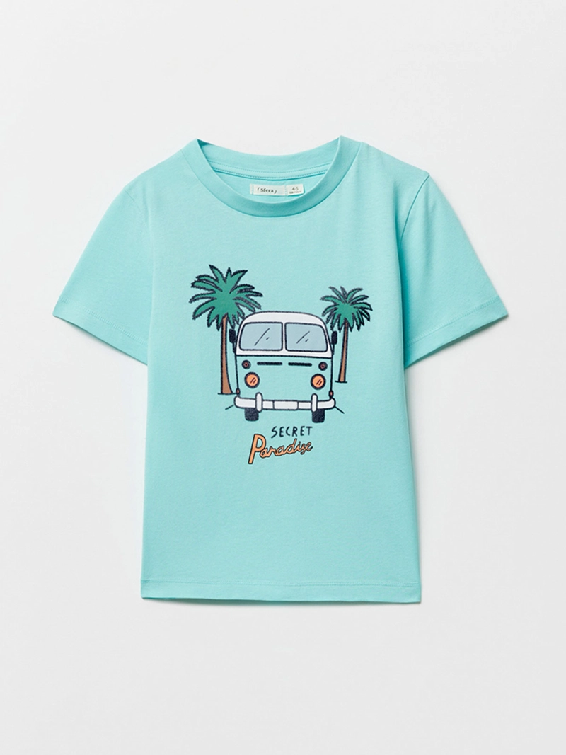 CAMISETA MANGA CORTA NIÑO SFERA - 1