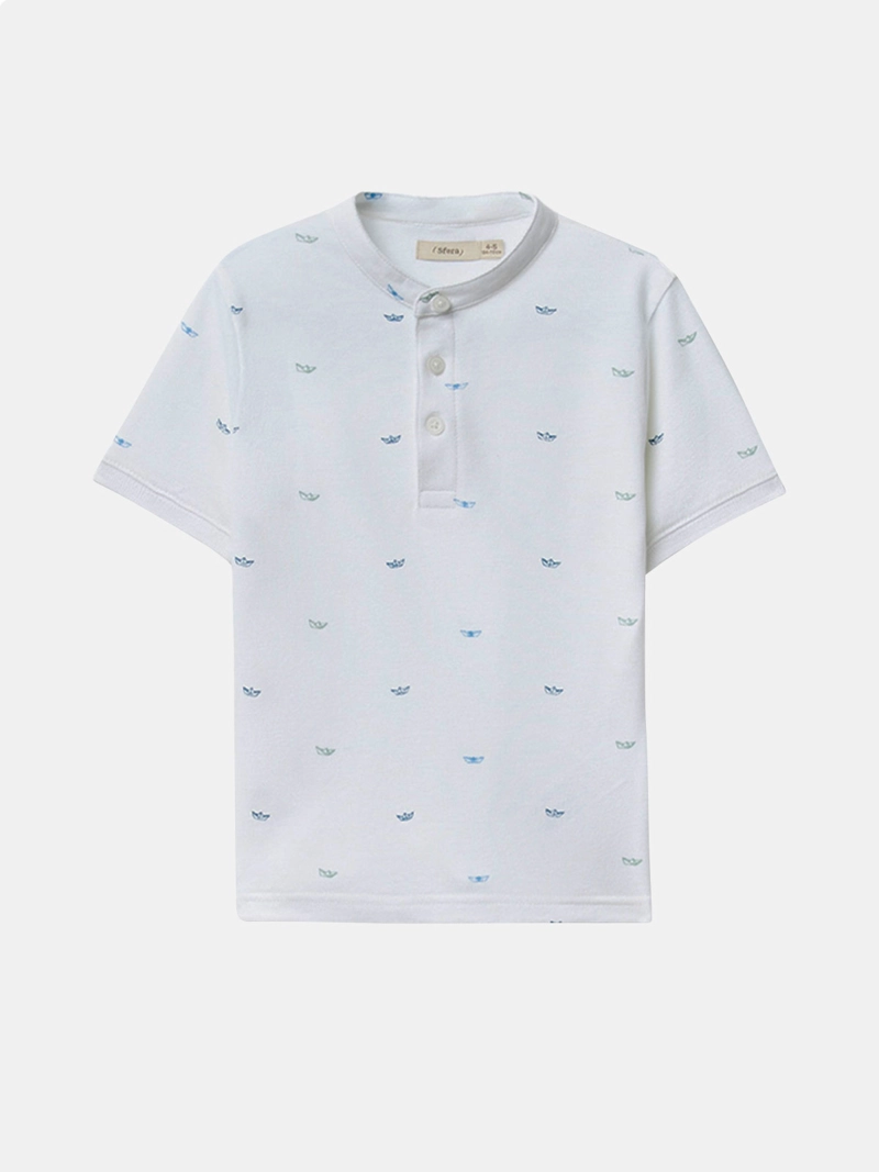 POLERA MANGA CORTA NIÑO SFERA - 1