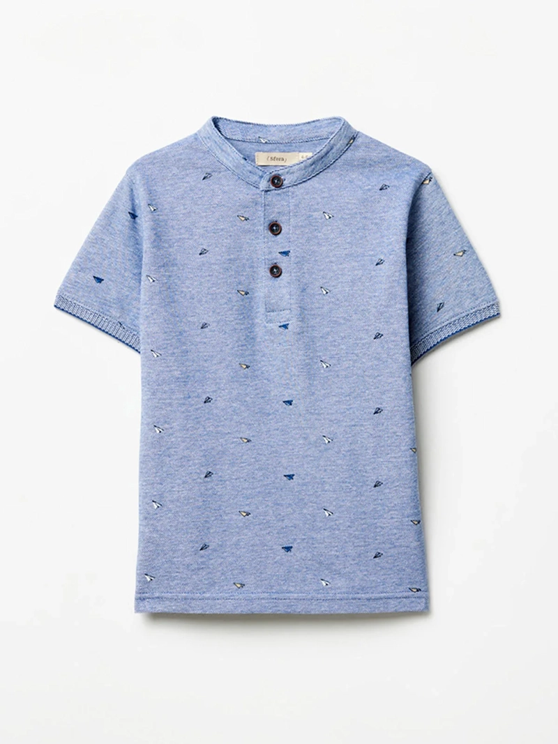 POLERA MANGA CORTA NIÑO SFERA - 1