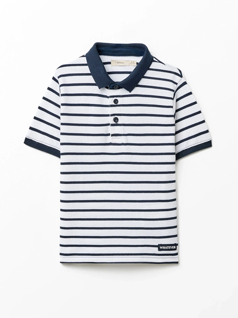 POLERA MANGA CORTA NIÑO SFERA - 1