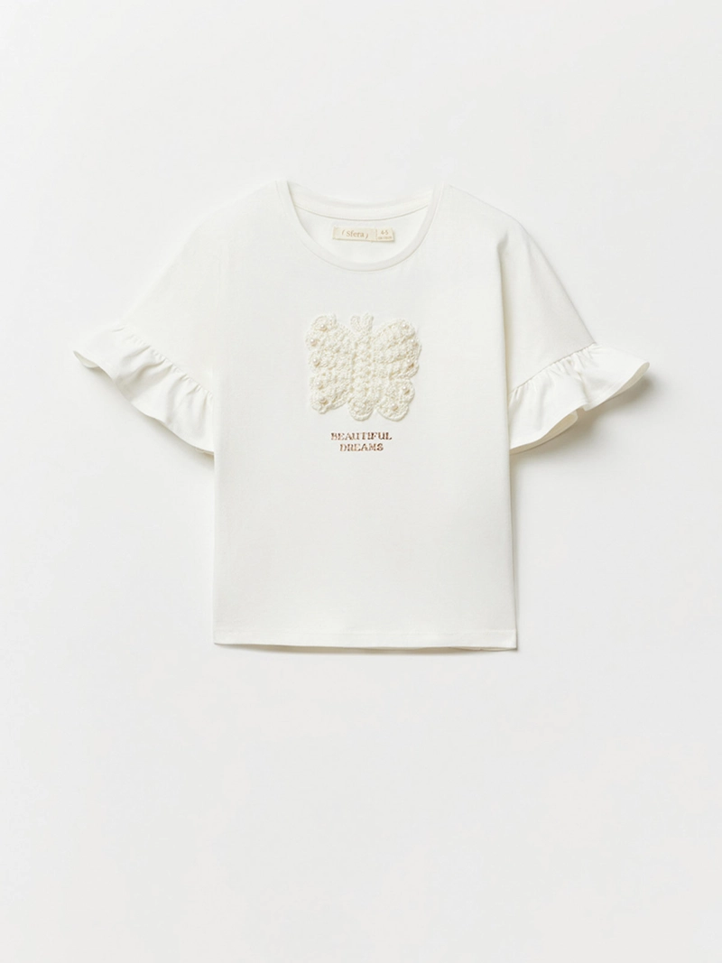 CAMISETA MANGA CORTA NIÑA SFERA - 1