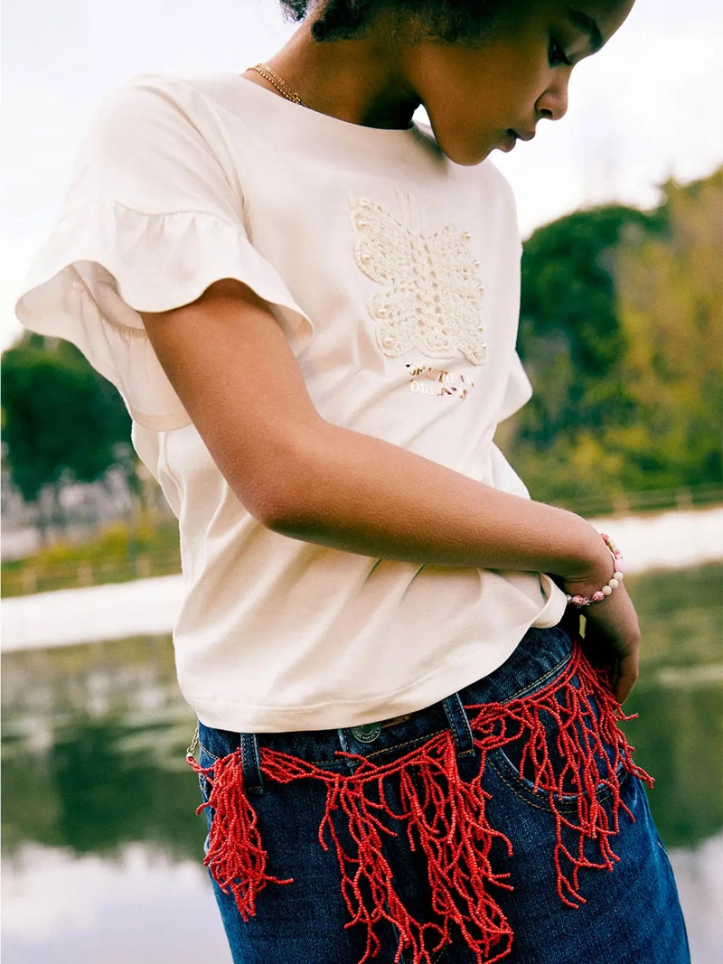 CAMISETA MANGA CORTA NIÑA SFERA - 4